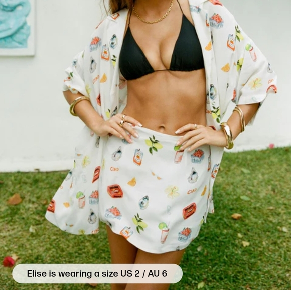 Princess Polly Dresses & Skirts - Princess Polly White Mini Skirt